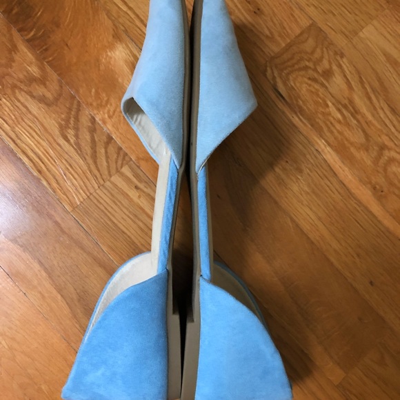Old Navy D’orsay Flats Powder Blue - Picture 2 of 3